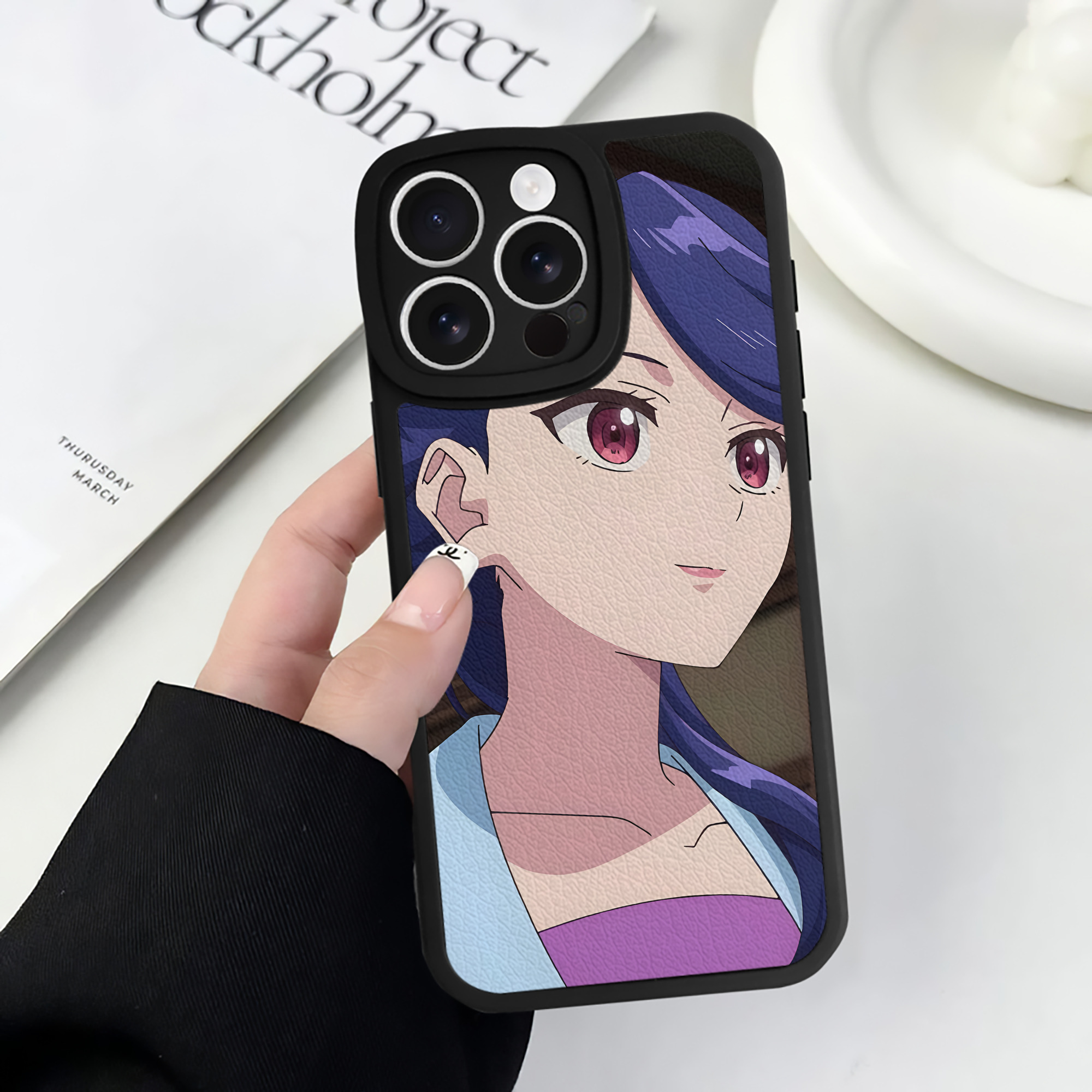 薬屋のひとりごと The Apothecary Diaries 【iPhone 16シリーズ対応】シリコンスマホケース（レザー調） 材質：シリコン